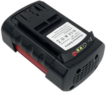 Batteria di ricambio BOS36A agli ioni di litio da 6,0 Ah da 36 V, compatibile con Bosch 36 V, adatta per utensili elettrici cordless BAT810 BAT836 BAT840 BAT840D GBH36VF-Li GKS36V-LI GSA36V-LI