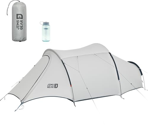 Naturehike Daban Backpacking-Zelt, ultraleichtes Wanderzelt(1 kg), Tunnelkonstruktion, Einzel-/Doppelzelt, geeignet für den ganzjährigen Einsatz im Freien, ideal zum Wandern, Campen