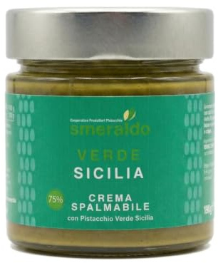 Crema spalmabile con Pistacchio verde Sicilia al 75% - 190 gr