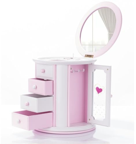 Girls Musical Jewelry Box for Kids Little Girl Gifts Cute Toddler Music Box