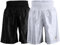 adidas Unisex Boxing Training Fight Satin Box Shorts f r Sparring, Schwarz, S EU
