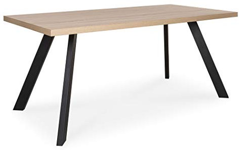 expendio Esstisch Martin Eiche Sonoma anthrazit 160x90 cm Esszimmertisch Eckbanktisch Küchentisch Tisch Speisetisch