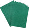 Springboard A4 Glitter Card Sheets - 230gsm Non-Shed Cardstock for Card Making - Compatible With Die-Cutting Machines - Sparkly Craft Supplies - 10-Pack - Green