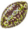 JELEX Touchdown American Football aus Gummi, mit klassischer Naht und hervorragender Sprung- und Flugeigenschaft, optimale Handlichkeit mit gutem Grip. Gewicht: 400 g (Camouflage Green)