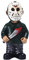 BANNESE Horreur Cinéma Statue Jardin Gnomes Cauchemars Meurtriers Résine Artisanat Ornements Décoratifs Halloween Sculpturefantasme De Morts-Vivants GNOME Nain Zombie Statue