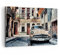 Wandbilder Dekoration Wohnzimmer Kubanisch Auto Mietshäuser Bilder auf Leinwand 120x80cm Leinwandbild Schlafzimmer Küche Deko Wand Kunstdruck Art Groß XXL Wanddeko Bild Wall Decor Canvas AA120x80-4413