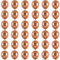 Kleine Luftballons Metallic Roségold 5 Zoll für Party Glänzende,36Stück Mini Metallisches Chrom Roségold Latex Luftballons Helium Ballons für Geburtstag,Hochzeit,Babyparty Graduierung Weihnachts Dekor