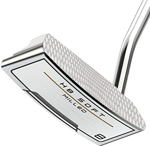Cleveland Golf HB Soft Milled Putter, 35, Model 8, Single Bend, Right Hand