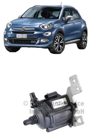 Pompa acqua ausiliaria per Fiat 500X,compatibile con codice OEM 52082967