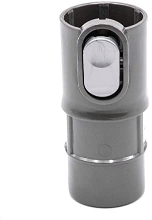 vhbw Staubsauger Adapter Markengeräte-Anschluss auf 32mm Zubehör Anschluss kompatibel mit Dyson DC08 Hepa, DC08 I, DC08 Standard - grau, Kunststoff