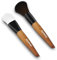 DIYESMART Lot de 2 brosses de nettoyage avec manche en bois, kit de brosses à épousseter pour figurines, statues, modèles, artisanat