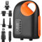 ChicDwell SUP - Bomba eléctrica de 20 PSI, bomba portátil para tabla de remo con parada automática y pantalla digital, conector de coche de 12 V CC, inflado rápido para tablas de remo, barcos, tiendas
