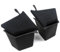 Model Y Rear Trunk Organizer Storage Bins with Lids - 5 Seater Model Y Accessories Trunk Storage Boxes