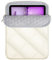 TiMOVO 13 Inch Puffy Tablet Sleeve Bag for Women Fits iPad Air 13 M3 2025, iPad Pro 13, iPad Pro 12.9, Galaxy Tab S9 Plus/S10 Plus/S9 FE+/S9 FE Plus 12.4, Remarkable Paper Pro 11.8, Milk White