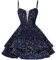 RMBLYfeiye Temu Shop Kleidung Damen Sexy Kleid Damen Abendkleid Schwarz Kleid Mit Taschen Spaghetti A Linien Glitzer Kleid Ausgefallene Sommer Kleid (Hellblau, 16)