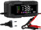 YONHAN 6A12V LiFePO4 Chargeur de Batterie Intelligent, Chargeur Batterie avec écran Tactile LED, Reconditionnement Multiple et Protection Chargeur de Batterie Portable pour Voitures, Camions et Motos