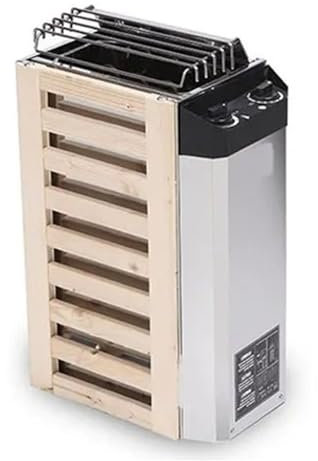 ZHJOPP 3/3,6 kW Saunaofen Sauna Dampferzeuger Heimgebrauch Heizofen Raumtrockenausrüstung (Internal Control)
