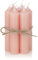 Nordstern Stabkerzen 6er Pack - Kleine Kerzen für Kerzenhalter, Adventskranz oder als Baumkerze - Ideale Tisch Deko für Hochzeit oder Weihnachten - 11 x 2,2 cm (Rosa)