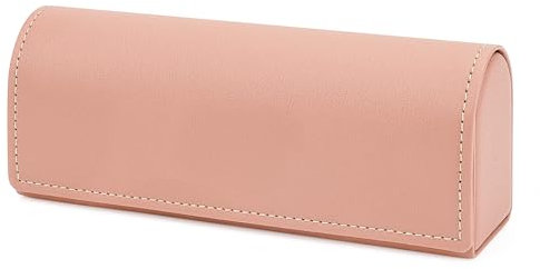 Linkidea Custodia rigida per occhiali da sole extra large, custodia portaocchiali da sole oversize compatibile con Persol PO3357S PO3235S PO3366S RayBan RB3647N RB2197 (XL) (Rosa)