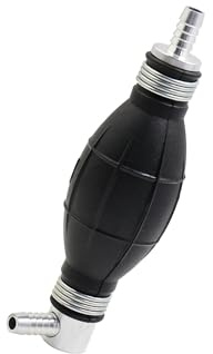 INFINAUTO 8mm 5/16'' Rubber Fuel Line Hose Hand Primer Petrol Diesel Pump Bulb Stylish Design