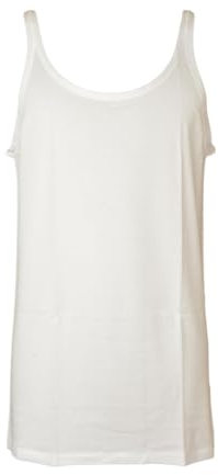 Manufat Canotta Uomo Camiciola Canottiera Vogatore Spalla Stretta Filo di Scozia Articolo 335SS, Bianco, 7-SETTIMA