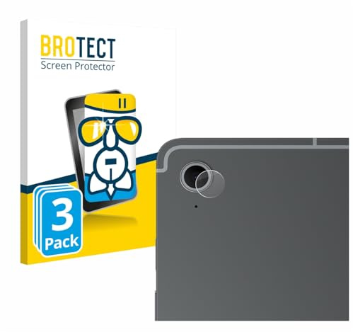 BROTECT Schutzglas für Samsung Galaxy Tab S10 FE+ | (NUR Kameraschutz) 3 Stück Transparenter Displayschutz Made in Germany Schutzfolie Panzer Folie Glas 9H Clear