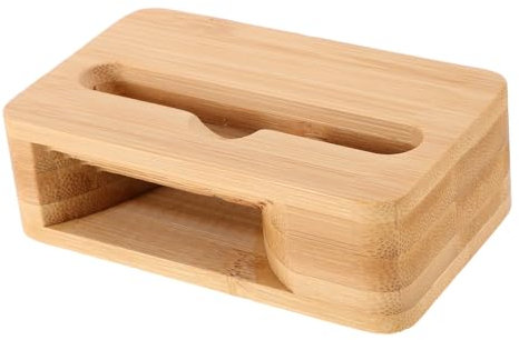 SHINEOFI Supporto Per Altoparlante in Legno Amplificatore Audio Portatile Per Telefono Miglioramento Del Suono Supporto Per Vivavoce Compatibile Modelli Telefono