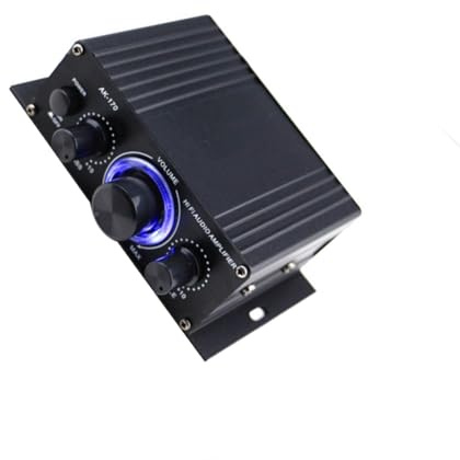 Kompakter 12-V Digital Leistungsverstärker 20 W + 20 W 2.0-Kanal HiFi Stereo Für Heimstudio Auto Büro Nutzung Heimkino Verstärker