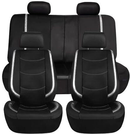 Sitzbezüge Auto für Benz Vito III W447 2014-2024, 9 Stück Autositzbezüge Set, Sitzschoner Schonbezug Autositz, Sitzbezügesets AutositzbezügeSet,A