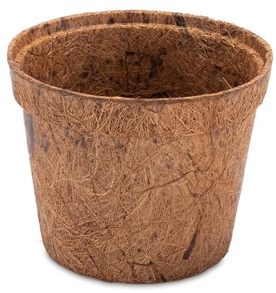 ProFlora® Kokos Anzuchttöpfe für eine erfolgreiche Anzucht - Abbaubare Pflanztöpfe ideal für Stecklinge, Setzlinge & Samen (200ml, 50 Stück)