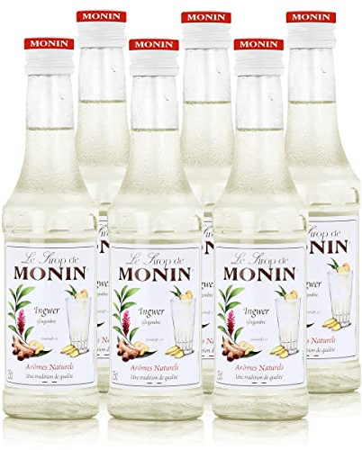 Monin Sirup Ingwer, 0,25L, 6er Pack