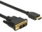 Delock HDMI zu DVI 18+1 Kabel bidirektional Videokabel-Adapter 2,0 m