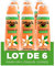 Ushuaïa - Déodorant Compressé 48h - Fleurs d'Oranger du Maroc et de Tunisie - Parfum Longue Durée - Tous Types de Peaux - 100 ml - Lot de 6