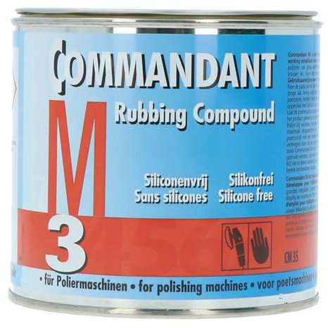 Cleaners 1830609 Commandant CM35 - Abrillantador para pulidoras M3, 500 g