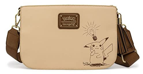 Loungefly Pokemon Sepia Pikachu Crossbody Bag