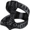 FaithHeart schwarz Fingerring Viking Mjölnir Ring Punk Mjölnir Ring mit Rune Punk Retro Ring mit Geschenkebox für Valentinstag Weihnachten