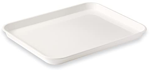Harfield Large Display Tray 41×30.75cm Butcher's Pastry Trays (White)