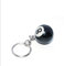 Generic Creative Number Eight Billiard Keyring Pendant Car Key Ring Decoration Black Premium Quality