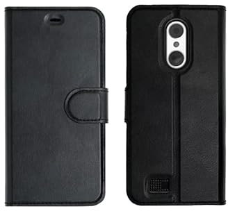 Generic Fixgut Handyhülle kompatibel mit Emporia Supereasy, Klapphülle, Schutzhülle, hochwertige Lederhülle mit Kartenfächern und Standfunktion – Schwarz emporiaSUPEReasy.