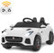 DREAMADE 12V Kinder Elektroauto, elektrisches Kinderauto mit 2,4G Fernbedienung & Musik & LED-Licht & Hupe, Elektrofahrzeug für Kinder ab 3 Jahren (Weiß)