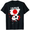 Supporter Fan Football Japonais Maillot Drapeau Du Japon T-Shirt
