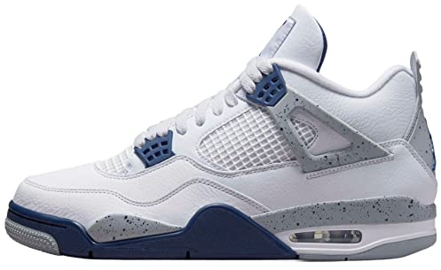 Jordan Air Jordan 4 DH6927 140 Herren-Basketballschuhe, Größe 45,5, Marineblau (Midnight Navy)