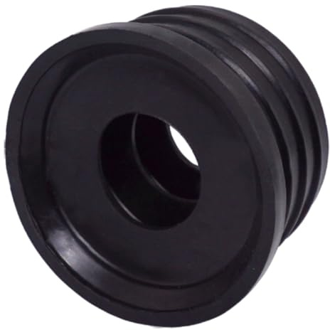 SKIR'CO Lot de 5 manchons en caoutchouc noir 50 x 25 mm pour tuyau de vidange, raccord de tuyau, adaptateur de tuyau, réducteur