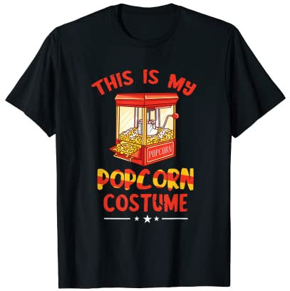 Popcorn-Kostüm, Film, Snack, Popcorn-Liebhaber, Popcorn-Maschine T-Shirt