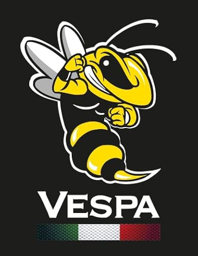 Vespa Emblem Kaskade 3D-Aufkleber-Gel GT GTS GTV LX LXV S 946 Scooter Logo VE-044