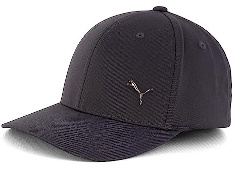 PUMA Unisex Metal Cat Flexfit Cap - Baseballkappe (Shadow Gray, XS-S)
