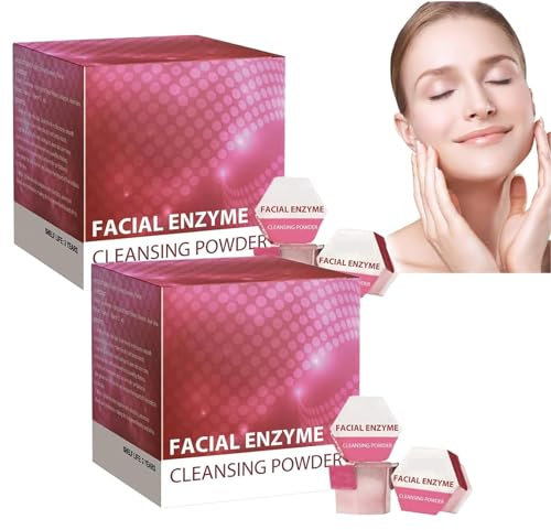 BioGentle Facial Enzyme Cleansing Powder Enzyme Powder Face Wash Quick Lather Facial Enzyme Cleaner Enzyme Peel Polvo limpiador para todo tipo de piel