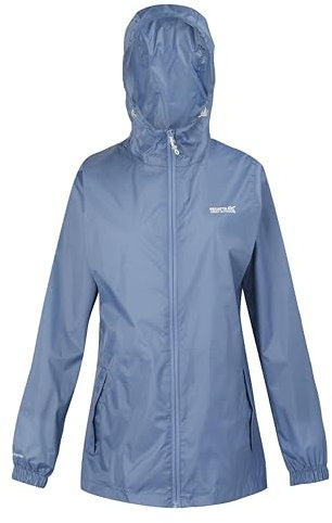 Regatta Femme Pack It Iii Et Durable Pour Veste Imperméable, Bleu Coronet, 40 EU