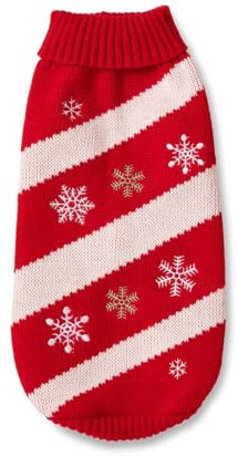 Wolters Strickpullover Frosty rot/weiß, Größe:35 cm