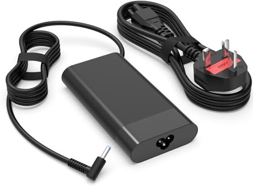 200W AC Adapter for HP Omen 15 16 16t-u000 Gaming Laptop,HP Victus 15 16 16t-s000 15z-fb100 TPN-Q279/HP Envy 15 16 WQXGA/ZBook Fury 16 G10 G9 2022 2023 Business Gaming Laptop AC Power Adapter UK Plug